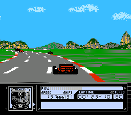 Al Unser Jr.'s Turbo Racing gameplay screenshot